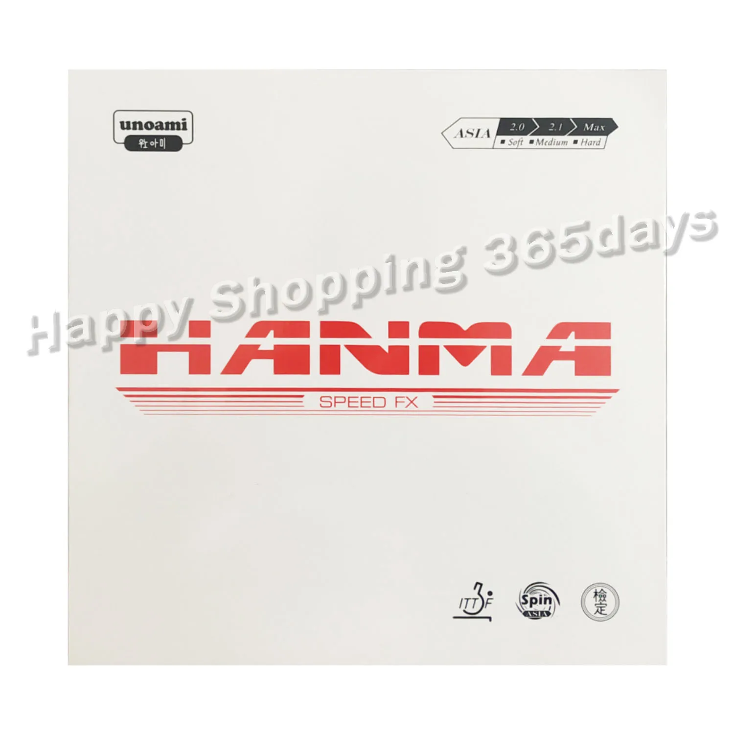 Корейский Hanma speed FX резиновая губка для настольного тенниса/Резина для пинг-понга