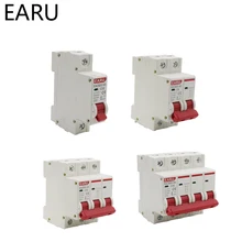 Interruptor de protección contra sobrecarga de Mini disyuntor solar, MCB PV fotovoltaico, DC 1000V 1P 2P 3P 4 p, 6A 10A 16A 20A 25A 32A 40A 50A 63A