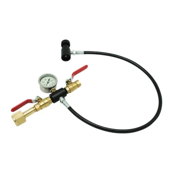 

W21.8-14 High Pressure Hose Co2 Fill Station 24 Inch with Gauge for Filling Sodastream Tank