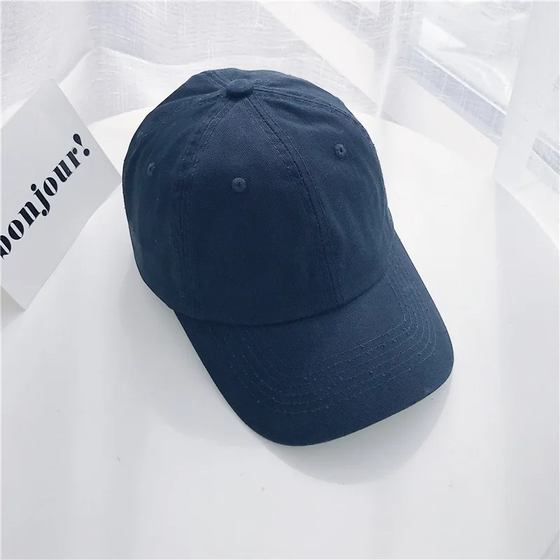 Sports Hats Outdoor Baseball Cap Men's Women Casual Solid Color Summer Unisex Plain Curved Sun Visor Hip-Hop Cap Hat Adjustable  (6)
