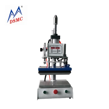 

Pneumatic embossing logo machine for leather