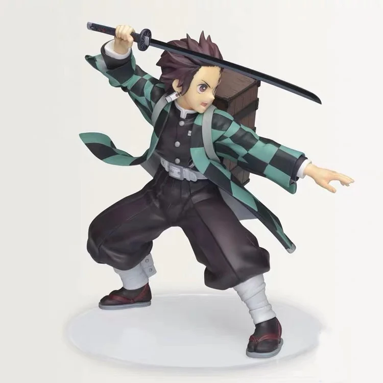 Оригинальная фигурка sega Kimetsu No Yaiba 15 см Kamado Tanjirou PVC Figur модель фигурка куклы