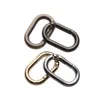 2Pcs Gate Spring Oval Ring Buckles Clips Carabiner Purses Handbags Oval Push Trigger Snap Hooks Carabiners For bag clothes ► Photo 1/6