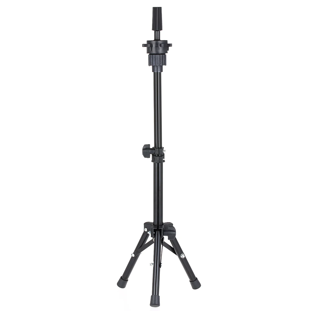 

Adjustable Hairdressing Tripod Training Mannequin Head Holder Clamp Hair Styling Practice Accessory Hairdresser Stand Wig Mold