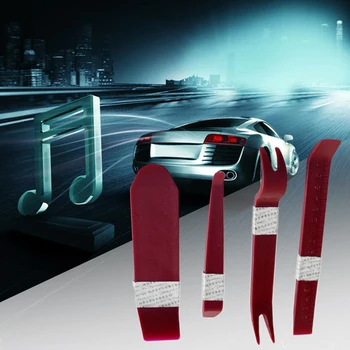 

4-Piece Instruments Interior Panel Removal Tools Car Audio Disassembly Plane Removal Tool Kit