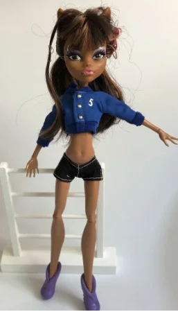 Подлинные модные детские аксессуары для куклы bjd Американский подарок для девочек Одежда для кукол повседневный костюм для оригинальных кукол Monster High - Цвет: 10 only doll clothes