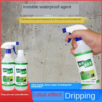 

500ml Nano Invisible Waterproof Glue Agent Spray Roof Leakproof Penetrating Proof Spray for Home Waterproofing Agent