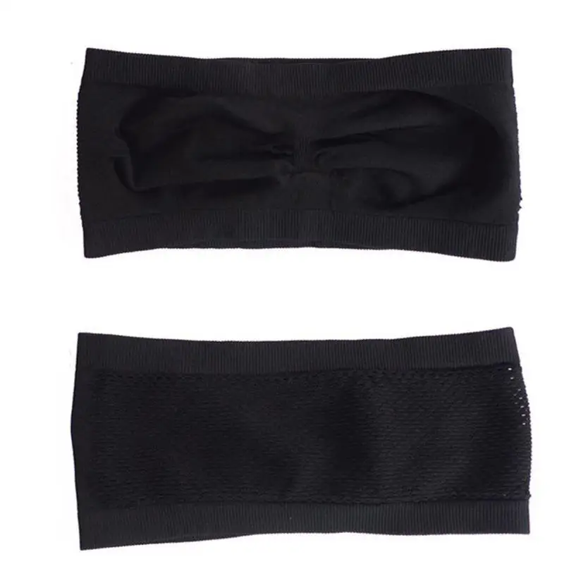 Women Lady Sexy Strapless Crop Top Bra Tube Top Bra Bandeau Underwear Strapless Breathable Stretch Layer Seamless