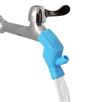 

Silicone Water Faucet Tap Sink Extender for Kids Bathroom Hand Washing WWO66