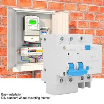 

Circuit Breaker 2P 230V Arc Fault Circuit Breaker Miniature Household Electric Leakage Protector