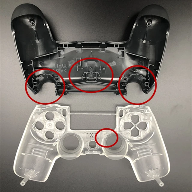 Carcasa mando DualShock 4 PS4 V2 - NEGRA PS4 Repuestos Comprar Mod