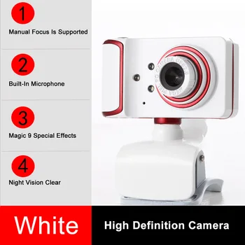 

HD 5 Million Pixels Webcam Web Cam With Mic Webcam With night vision function HD Web Camera For Computer PC Laptop Desktop