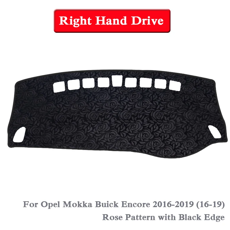 Car Styling Dashboard Protective Mat Shade Cushion Pad Interior For Opel Mokka Buick Encore 2013- LHD&RHD Auto Accessory