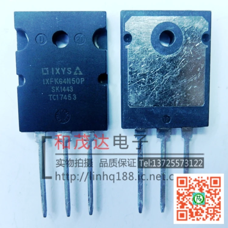 Новые и оригинальные IXFK64N50P TO-264 500V 64A