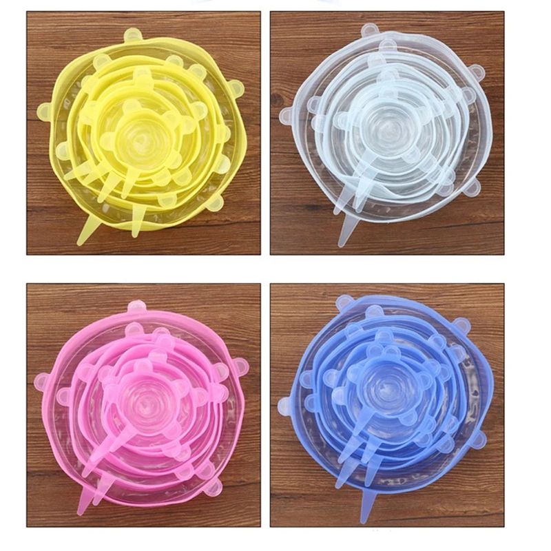Stretched-6-Piece-Universal-Bowl-Cover-Silicone-Six-Piece-Set-Fresh-Keeping-Cover-Refrigerator-Microwave-Sealed