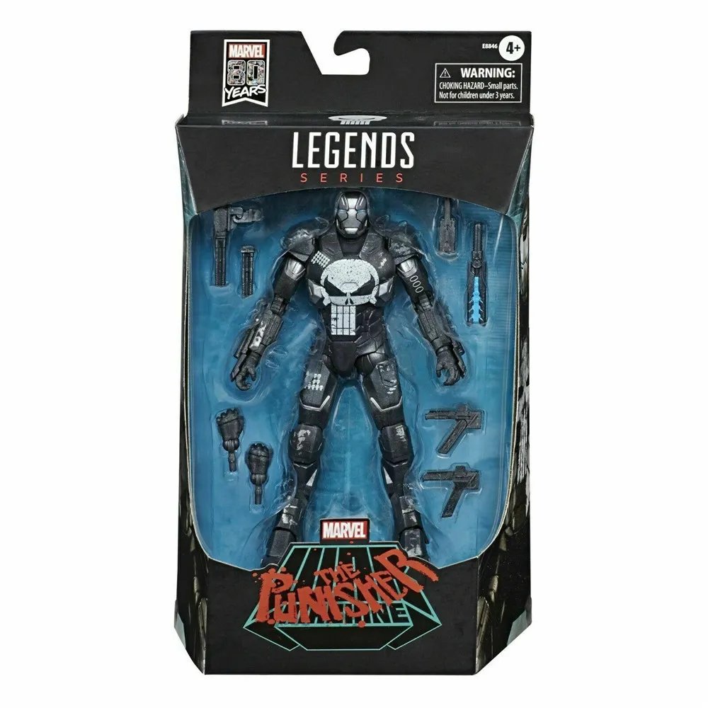 

Marvel Legends 80th Anniversary Punisher War Machine 6" Action Figure Original Collection Collectable Toys