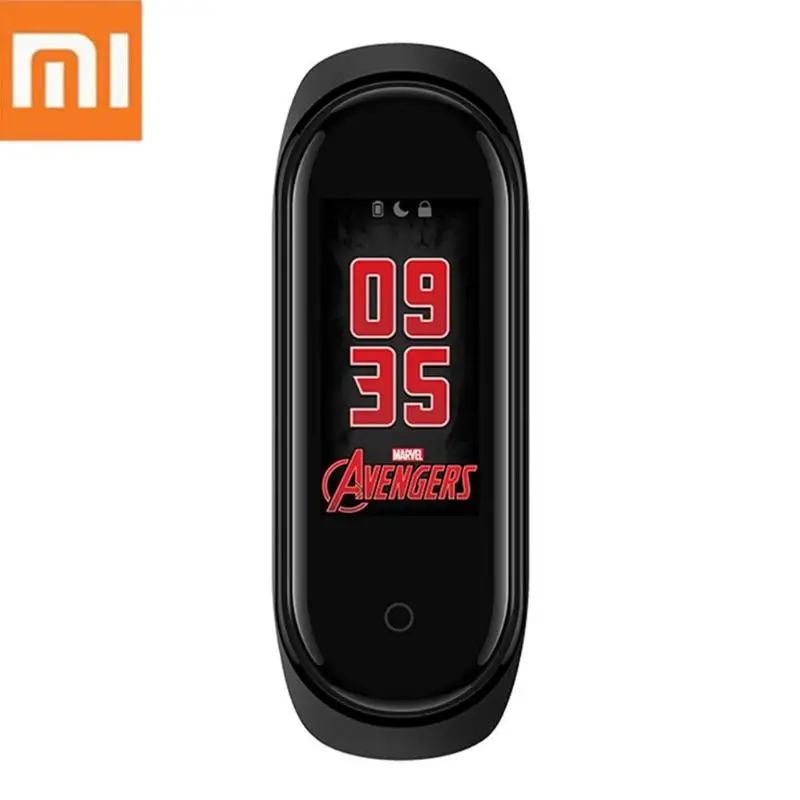  Xiaomi Mi Band 4 The Avengers Fitness Tracker OTA Upgrade Timer Countdown Weather Forecast Smart Wr - 4000121951385