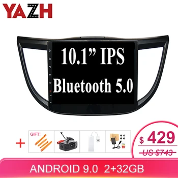 

YAZH 10 " HD Capacitive IPS display for Honda CRV CR-V 2013 2014 Auto Car Radio Crv Stereo Audio Video BT GPS Navigation