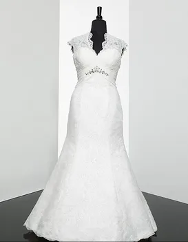 

sleeveless sexy backless simple v-neck a-line crystal lace bridal gown vestido de noiva party gown Mother of the Bride Dresses