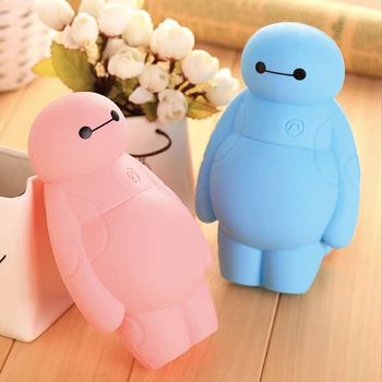 

2020 Kawaii Pencil Cases Silicone Big Hero 6 School Supplies Stationery Gift School Cute Pencil Box Pencilcase Pencil Bag