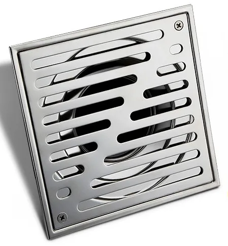

Pest Control Deodorizing Core Floor Drain Outdoor Balcony Only Large Displacement Stainless Steel Anti-Blocking Strainer Floor D