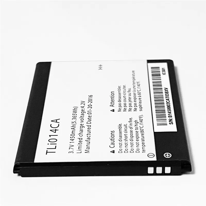 Аккумулятор 3 7 в 1450 мАч TLi014CA для Alcatel One Touch Pixi First 4024E 4024D 4024X TLi014C7|3.7v 1450mah|batteries