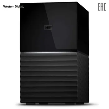 

External Hard Drives Western Digital WDBFBE0060JBK-EESN Computer Storage device hdd disk portable My Book Duo 6tb 6 tb