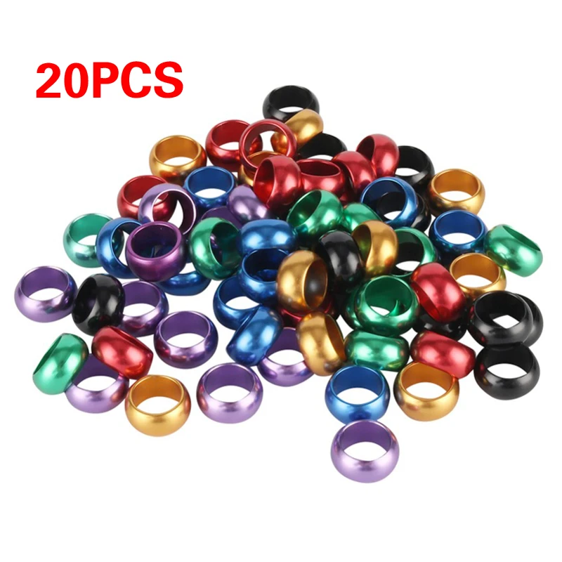 20 шт во внутренней Диаметр 8/10 мм птица Алюминий кольца для ног голубь идентификации гонки кольца для ног на открытом воздухе летающий мяч для игры