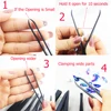 8pcs/set Epoxy Resin Jewelry Tool set Tweezers Anti-static Plastic Precision  DIY Making For Epoxy Resin Mold Jewelry Components ► Photo 2/6