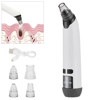 

Electric Blackhead Remover Pore Vacuum Suction Diamond Dermabrasion Machine Electric Blackhead Remover Blackhead Remover