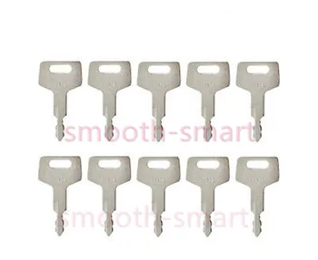 

For Takeuchi H806 (Set Of 10) Excavator Key, Excavator Grader Dozer