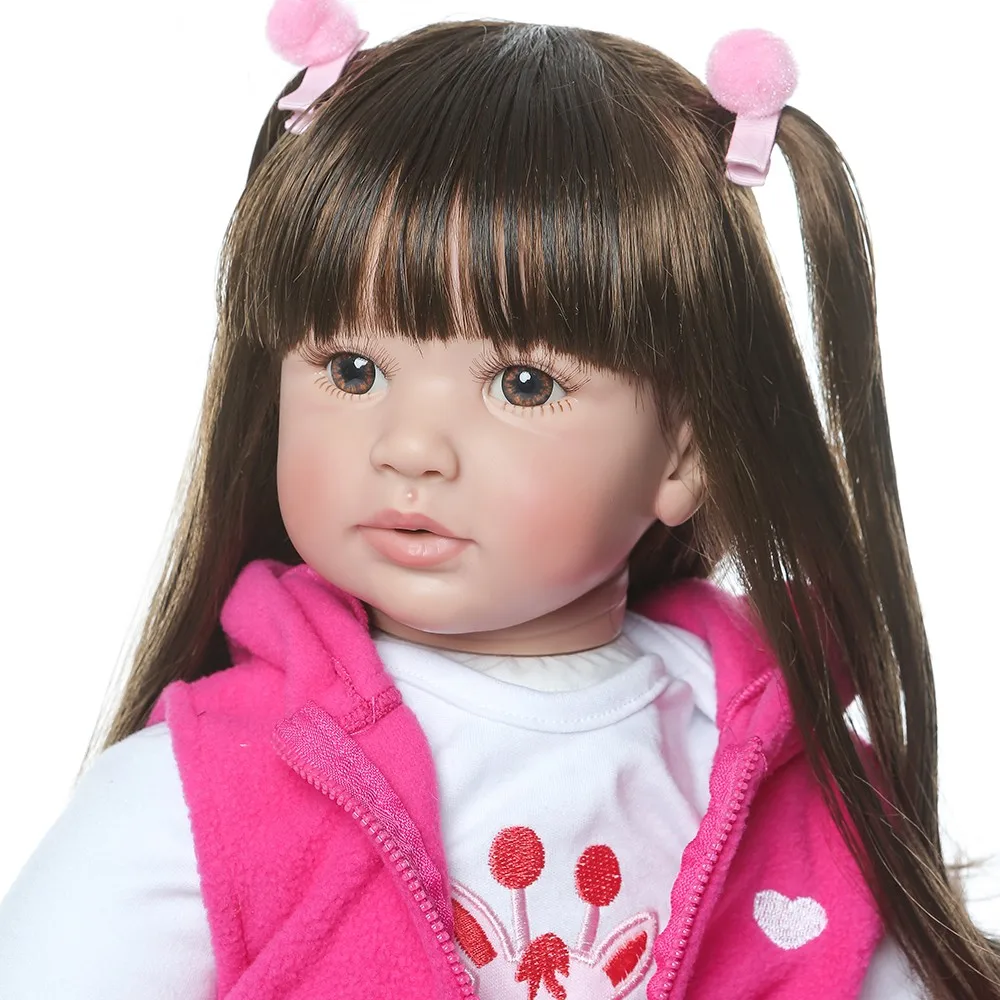 NPK Reborn baby doll 24 &quot60 см реалистичные куклы для новорожденных силиконовые всего тела