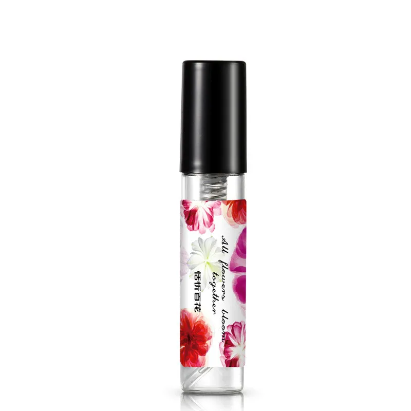 Парфюмированный для женщин распылитель парфюмерная бутылка стеклянная Мода Леди Женский парфюмированный стойкий свежий цветочный аромат 3 мл