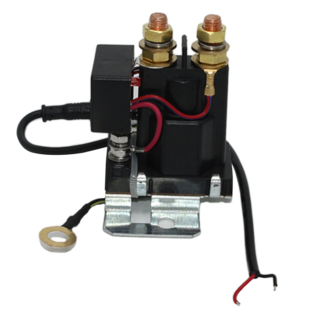Relay Starter On/off 4-pin Auto Isolator Over 200A Car Dual Battery Switch