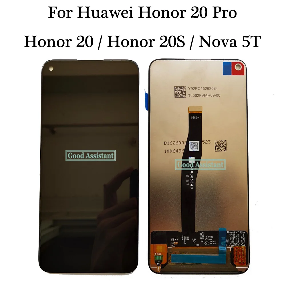 ЖК дисплей для Huawei Honor 20 Pro / 20S сенсорный экран с дигитайзером в сборе Замена 20/для