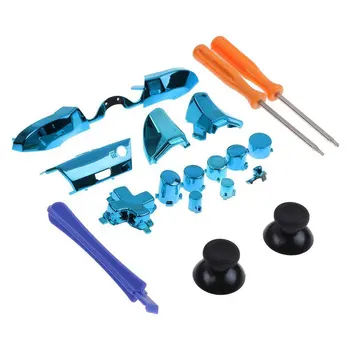 

Small Screwdriver Styling 3.5mm Jack Full Kit Controller Accessory Set Plating Parts Buttons Replacement Game For Xbox One Elite