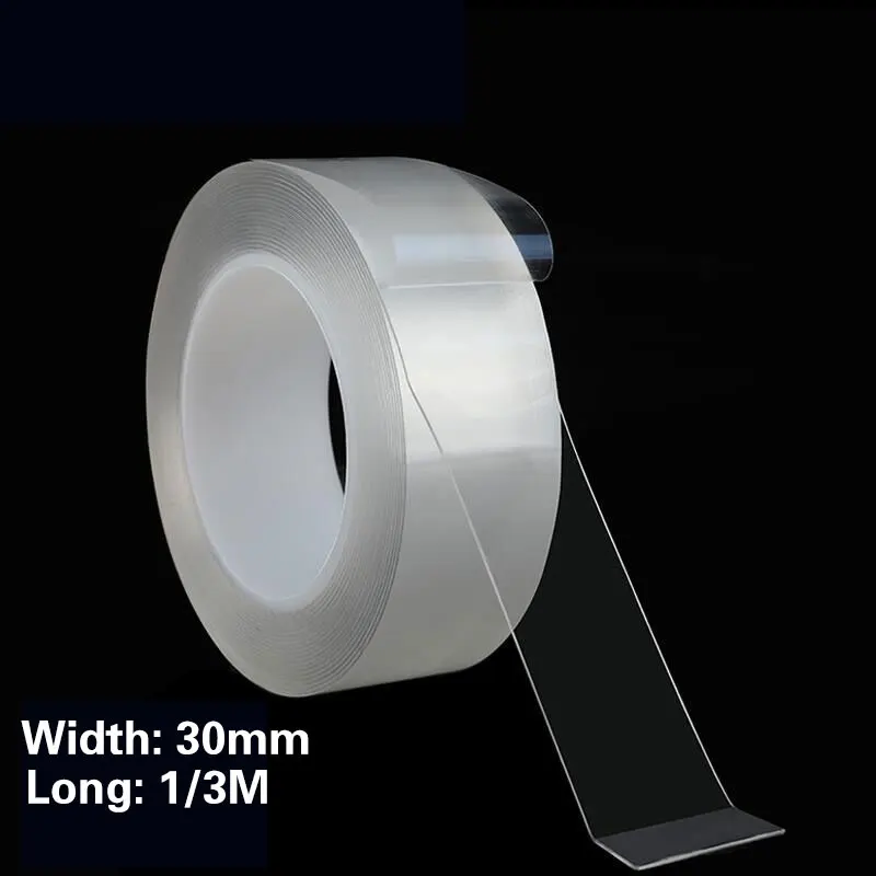 

Wall Sticker Waterproof Adhesive wallpaper borders kitchen floor vinyl 3d pvc Reusable Double-Sided Adhesive Nano Traceless Tape