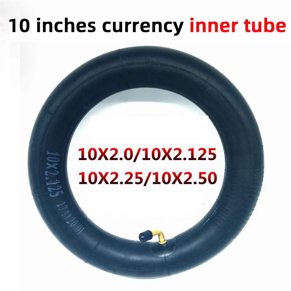 10 inches outer Tyre and Inner Tube 10X2/2.125 with bent Valvefor electric Gas Scooter & Electric Scooter or Tricycle Bike Kids