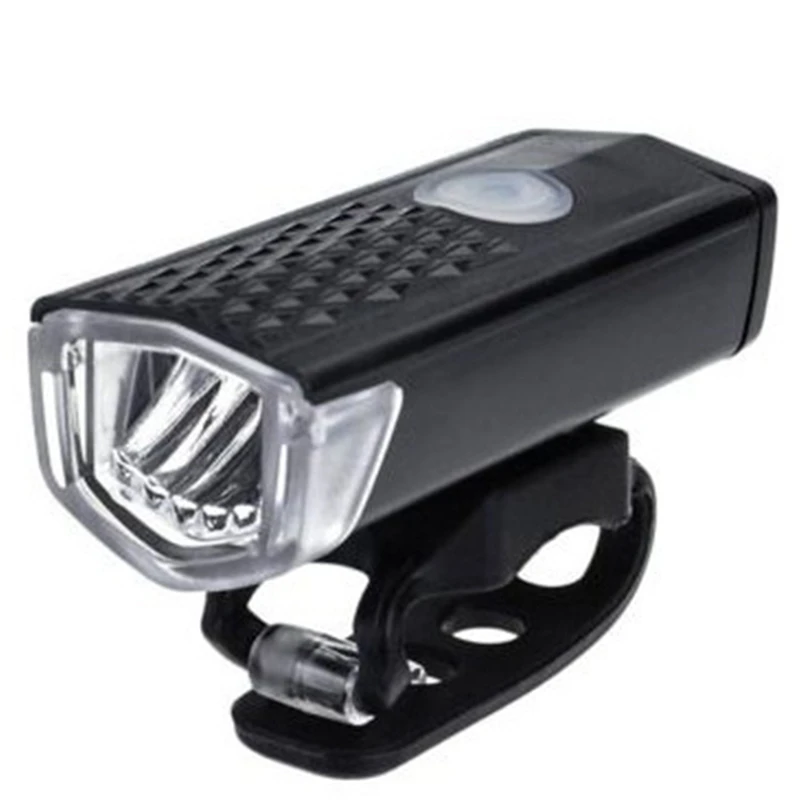 Pratical Usb Rechargeable Mtb Bike Bicycle Led Head Front Light And Rear Tail Lamp photo