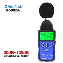 Holdпиковый измеритель уровня звука цифровой измеритель уровня звука Sonometros измеритель уровня шума аудио 30-130дб децибелы мини-измеритель звука
