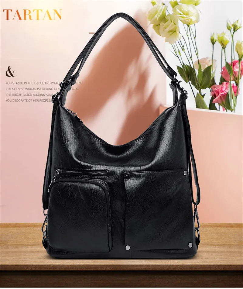 Женский рюкзак Sac A Dos Mochila, элегантный дизайн, женский кожаный рюкзак, школьные сумки для девочек-подростков, многофункциональная дорожная сумка, рюкзаки