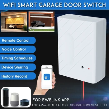 

AAY-WiFi Smart Switch Car Garage Door Opener Remote Control for EWeLink APP Phone Support Alexa Google Home