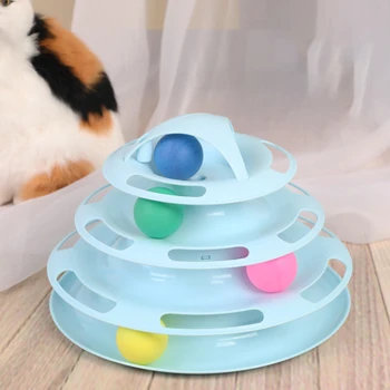 

Cat Toy 3 Layers 4 Layers Cat Carousel, Cat Toy, 3-Layer Amusement Board, Pet, 4-Layer Amusement Board, Meow Star Human Cats Toy