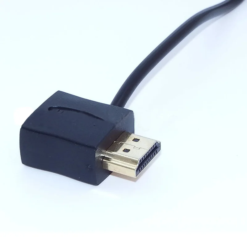 Инструментальный кабель черный коннектор позолоченный практичный USB 2,0 Мужской кабель с переходником для зарядного устройства 50 см штекер для женщин