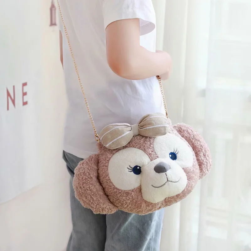 see chart5 Melody Duffy Duck модные аниме плюшевые сумки на плечо мягкий мультфильм Tote повседневное пушистые куклы телефон сумка для девочек - Цвет: see chart5