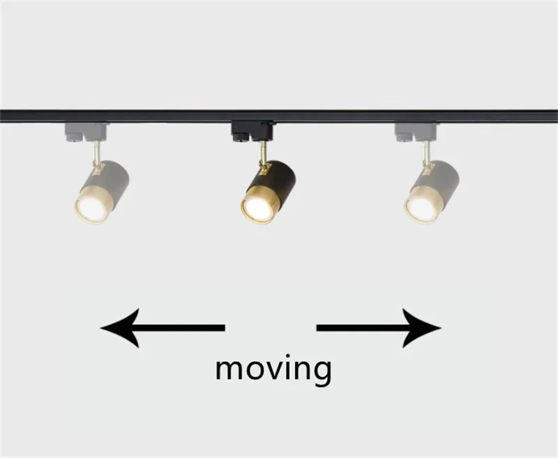 Moderno led luzes da trilha lâmpadas de