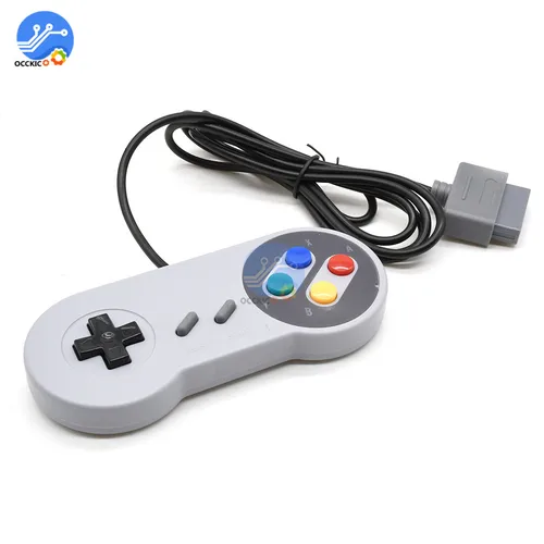 게임 컨트롤러 게임패드, SNES 시스템 콘솔 게임패드용, ABS 조이스틱 컨트롤러 패드, 16 비트 2