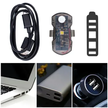 

Fishing Rod LED Gravity Induction Lamp Night Fishing Light With Install Rubber Belt Portable Waterproof USBRechargeable Headlamp