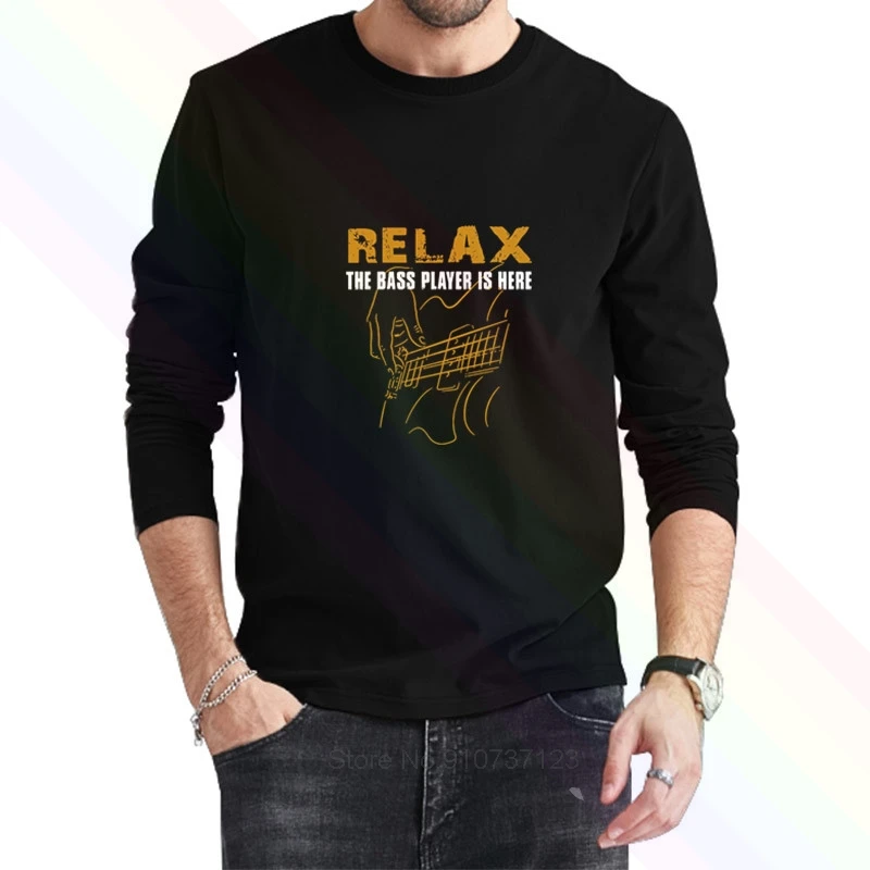 Для мужчин бас PlayerRelax в бас-гитара предназначена футболка 2021 новые летние с