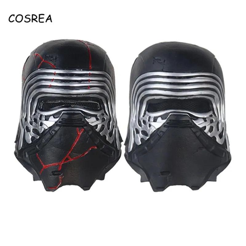 Kylo Ren Косплей Дарт Вейдер Звездные войны джедай Падший орден мандалор Чубакка Анакин Скайуокер маска на Хэллоуин ПВХ головной шлем